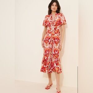 Cinq a Sept Damask Peeta Dress